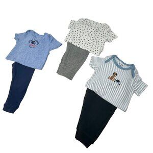 Baby Boy's - 2 Sweatpants, 1 Leggings, and 3 Body Suits‎ - Size 9 Month